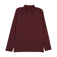Load image into Gallery viewer, Lil Legs Rugged Threads Mockneck - Burgundy Denim