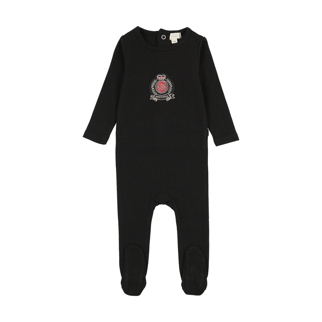Lil Legs Classic Footie - Black