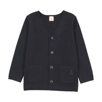 Lil Legs Boys Cardigan Blazer - Navy
