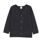 Lil Legs Boys Cardigan Blazer - Navy