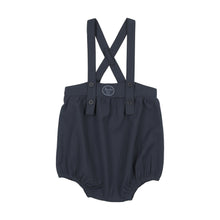 Load image into Gallery viewer, Lil Legs Plaid Edition Boys Romper - Navy