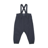 Lil Legs Plaid Edition Boys Long Romper - Navy