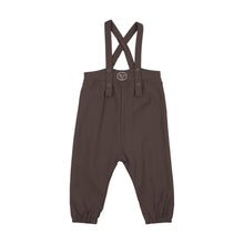 Load image into Gallery viewer, Lil Legs Plaid Edition Boys Long Romper - Chocolate Brown