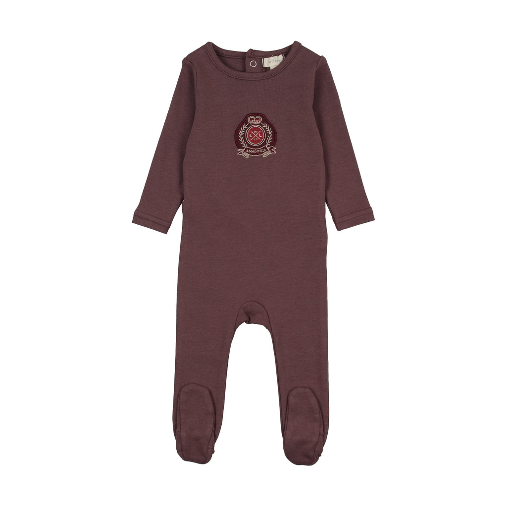 Lil Legs Classic Footie - Vintage Purple