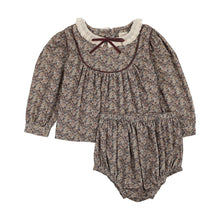 Load image into Gallery viewer, Lil Legs Girls Home Garden Toddler Set - Oxford Tan Print