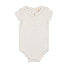 Load image into Gallery viewer, Lil Legs Collar Onesie Short Sleeve - White