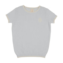 Load image into Gallery viewer, Lil Legs Knit Crew Neck Sweater - Clear Blue