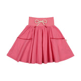 Lil Legs Boating Crew Pocket Skirt - Fresh Pink