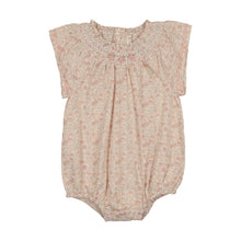 Load image into Gallery viewer, Lil Legs Sunny Blossom Flutter Romper - Bud Pink