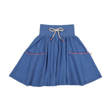 Load image into Gallery viewer, Lil Legs Boating Crew Pocket Skirt - Fresh Blue