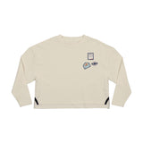 Lil Legs Cropped Tee - Cream