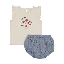 Load image into Gallery viewer, Lil Legs Common Folk Toddler Girls Set - Blue