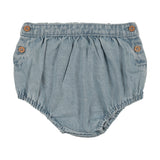 Lil Legs Button Bloomers - Light Wash