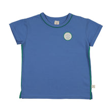 Load image into Gallery viewer, Lil Legs Boating Crew Patch Tee - Fresh Blue