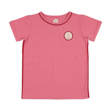 Load image into Gallery viewer, Lil Legs Boating Crew Girls Tee - Fresh Pink (Short Sleeve)