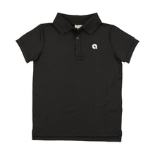 Load image into Gallery viewer, Lil Legs Sports Polo - Black (Short Sleeve)