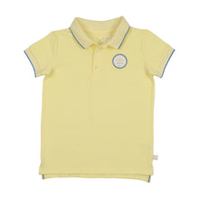 Load image into Gallery viewer, Lil Legs Boating Crew Short Sleeve Polo - Yellow