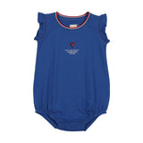 Lil Legs Outer Field Girls Romper - Electric Blue