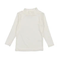 Lil legs Bamboo Mock Neck - Winter White