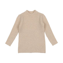 Load image into Gallery viewer, Lil Legs Knit Mockneck - Ecru