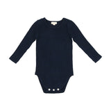 Lil legs Knit Crewneck Onesie - Navy