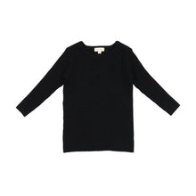 Load image into Gallery viewer, Lil legs Knit Crewneck - Black