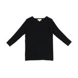 Lil legs Knit Crewneck - Black