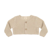 Load image into Gallery viewer, Analogie Waffle Knit Shrug - Natural