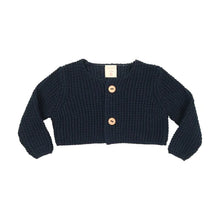 Load image into Gallery viewer, Analogie Waffle Knit Shrug - Navy