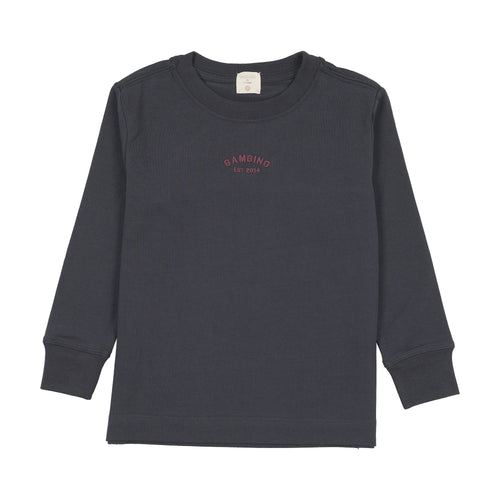 Lil Legs Denim Day Boys Tee - Navy