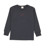Lil Legs Denim Day Boys Tee - Navy