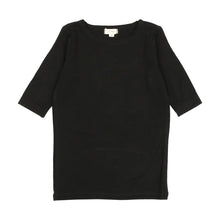 Load image into Gallery viewer, Lil Legs Bamboo Tee Three Quarter Sleeve - Black