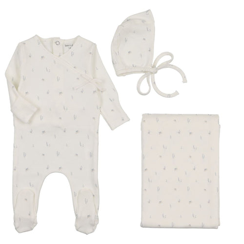 Bee & Dee Little Bundles Layette Set - Ivory Boys