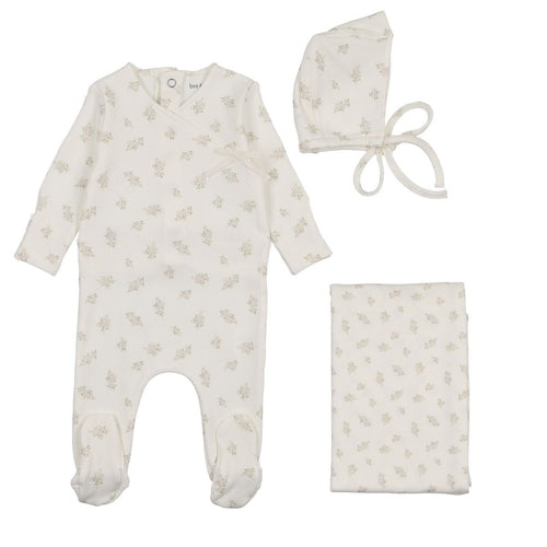Bee & Dee Little Bundles Layette Set - Ivory Girls