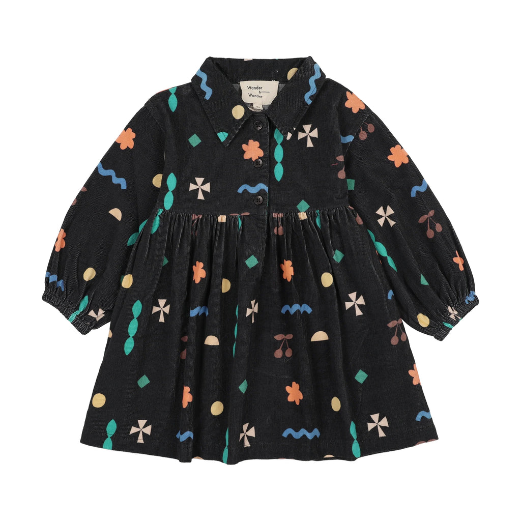 Wander & Wonder Lotte Dress - Black Quilt