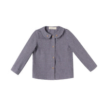 Load image into Gallery viewer, Limonana Windsor Checked Boys Shirt - Navy Plaid