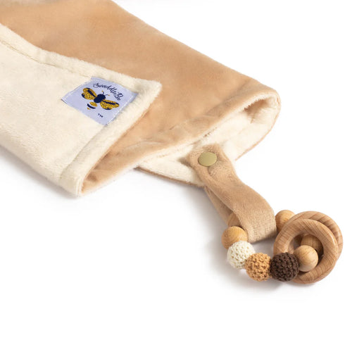 Swaddle Bee Loviebee - Ivory/Camel