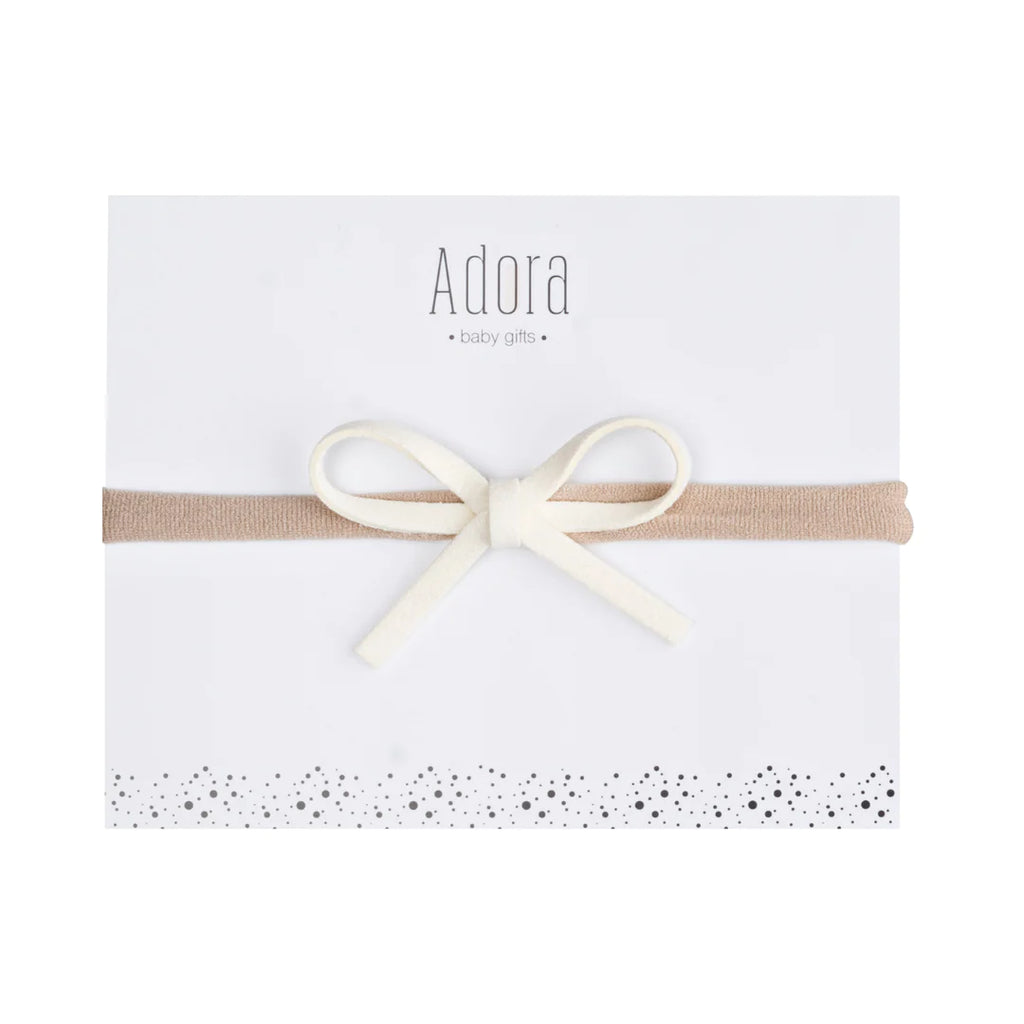 Adora Mini Classic Headband Ivory