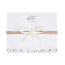 Load image into Gallery viewer, Adora Mini Classic Headband Ivory