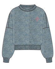 Load image into Gallery viewer, AO76 Lys Sweater - Light Wash