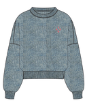 AO76 Lys Sweater - Light Wash