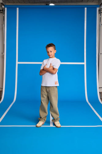 AO76 Mat T-Shirt - Heather Light Blue