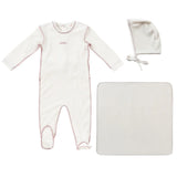 Kipp Edge Stitch 3PC Set - Mauve