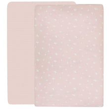 Load image into Gallery viewer, Ely&#39;s &amp; Co Cotton Pack N Play / Portable Crib Sheet - Pink Gingko