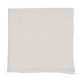 Mema Knits Waffle Knit Blanket - Winter White