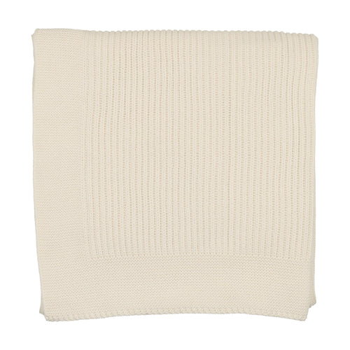 Mema Knit Blanket  FOR JACKET - Cream