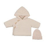 Mema Knits Corduroy Jacket & Knitted Beanie - Baby Blush