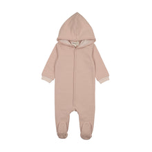 Load image into Gallery viewer, Mema Knits Hooded Footie - Pale Rose