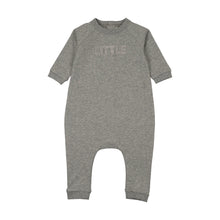 Load image into Gallery viewer, Mema Knits Sherpa Wordart Jumpsuit - Grey