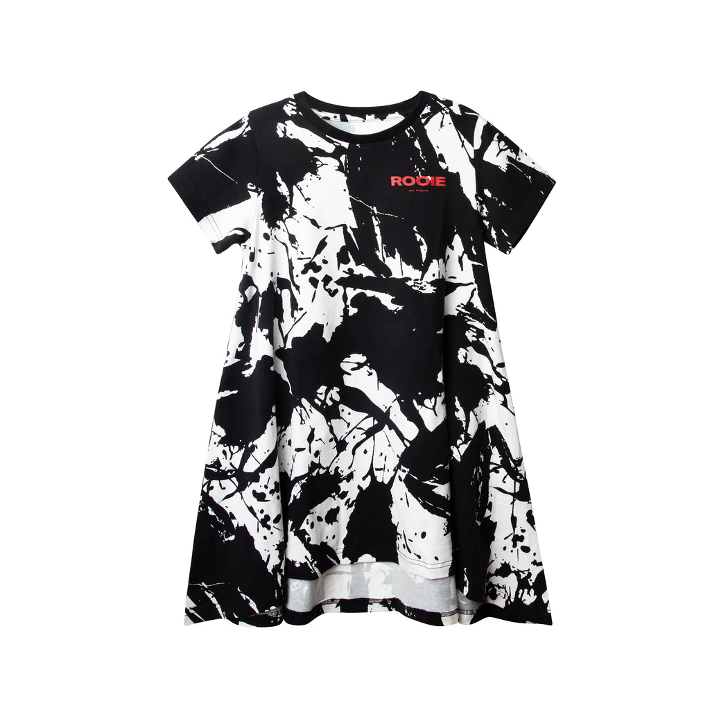 Rooie And Friends Mila Dress - Black/White